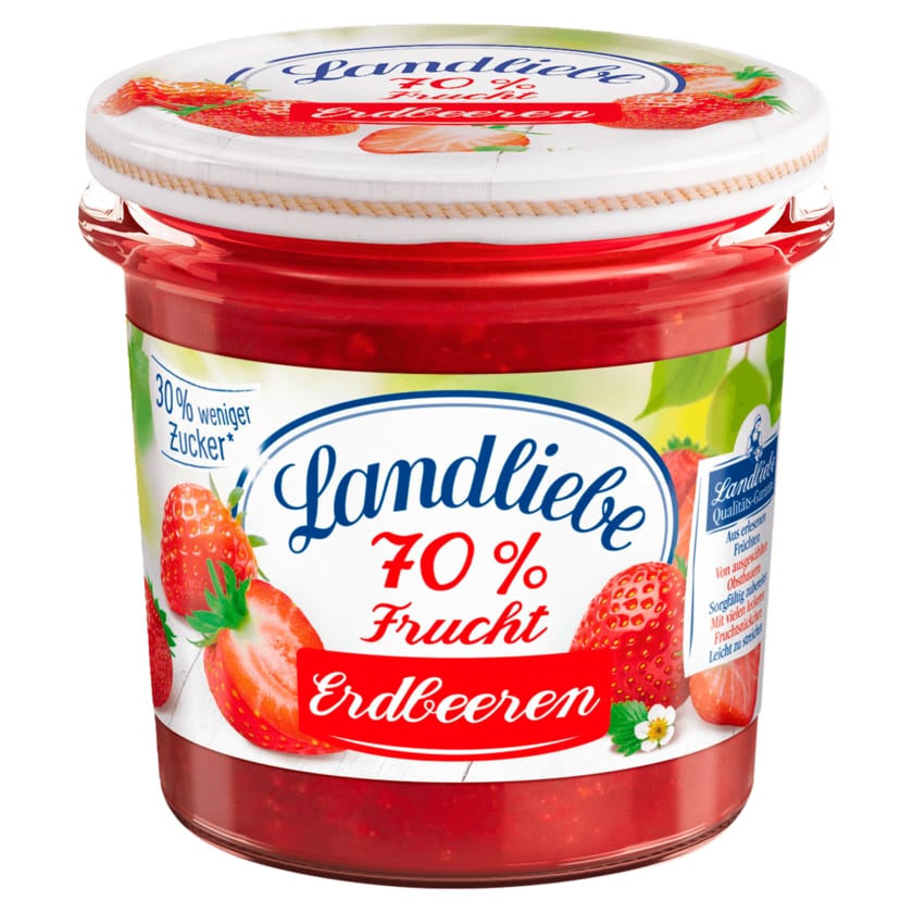 Landliebe 70% Frucht Erdbeeren 180g